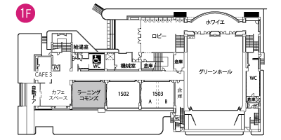 大学3号館1F　一般教室